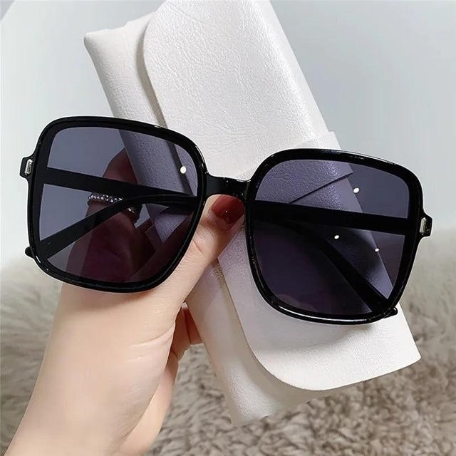 Dote Sonnenbrille, quadratisch, Vollrand, Kunststoff, black, Damen - Bild 1