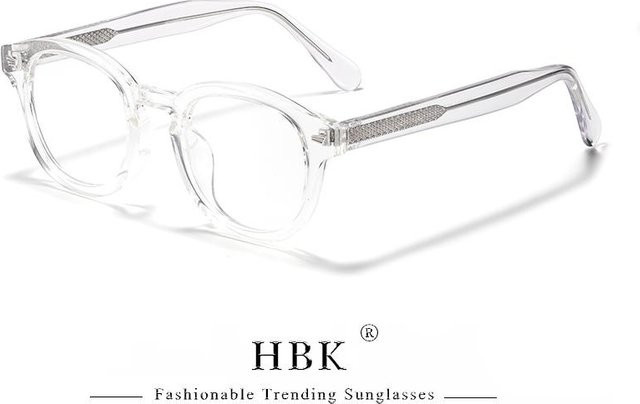 Freedom Outdoors HBK Korrektionsbrille, Rund, Vollrand, Kunststoff, Unisex, White, Transparent - Bild 1