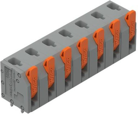 WAGO 2601-3307 Leiterplattenklemme Grau 40 Stück - Bild 1