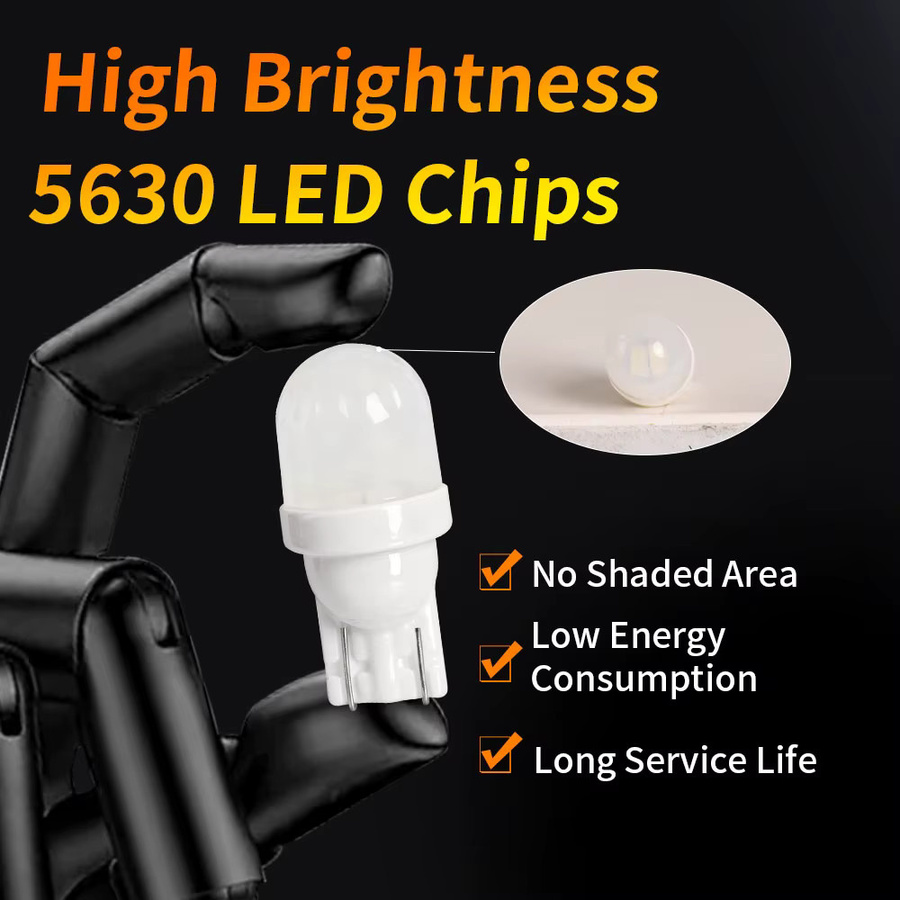 p2max 2er Set Ultra Helle T10 W5W 168 5630 LED Glühbirnen für Auto und Innenraum in verschiedenen Farben - Bild 4