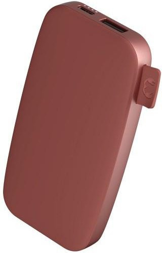Fresh N Rebel Powerbank 6000mAh mit USB-C und USB-A Fast Charge in Safari Red - Bild 1