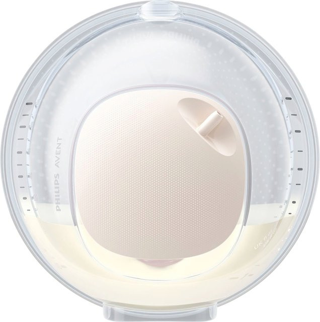 Philips Avent Elektrische Milchpumpe Handsfree in Weiß und Transparent mit wiederaufladbarem Akku - Bild 1