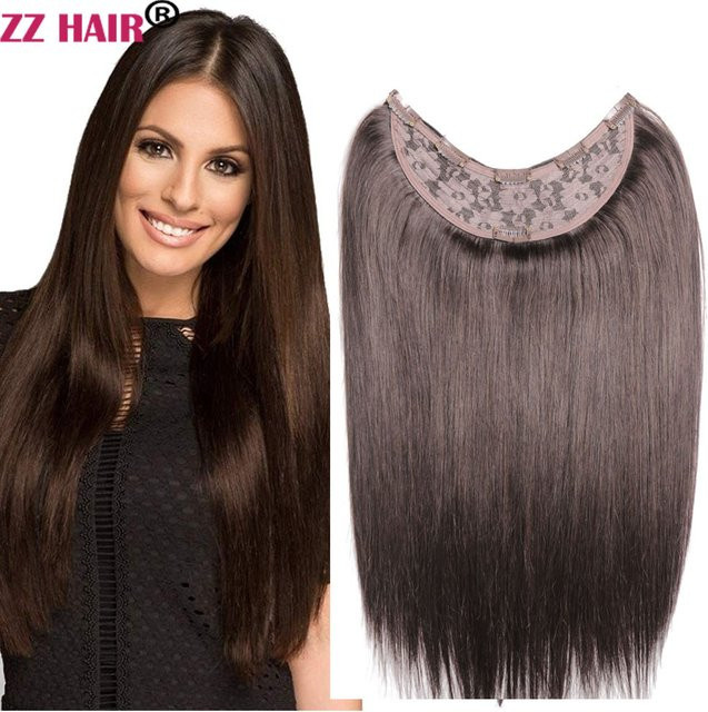 ZZHAIR Remy-Haarverlängerung Clip-in, glatt, 140–160 g - Bild 1