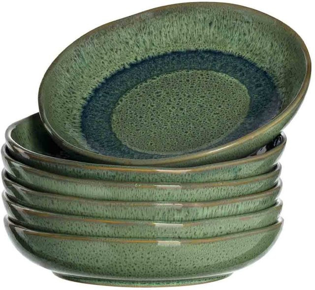 Leonardo Matera Suppenteller Grün 6er Set Durchmesser: 20,7 cm - Bild 1