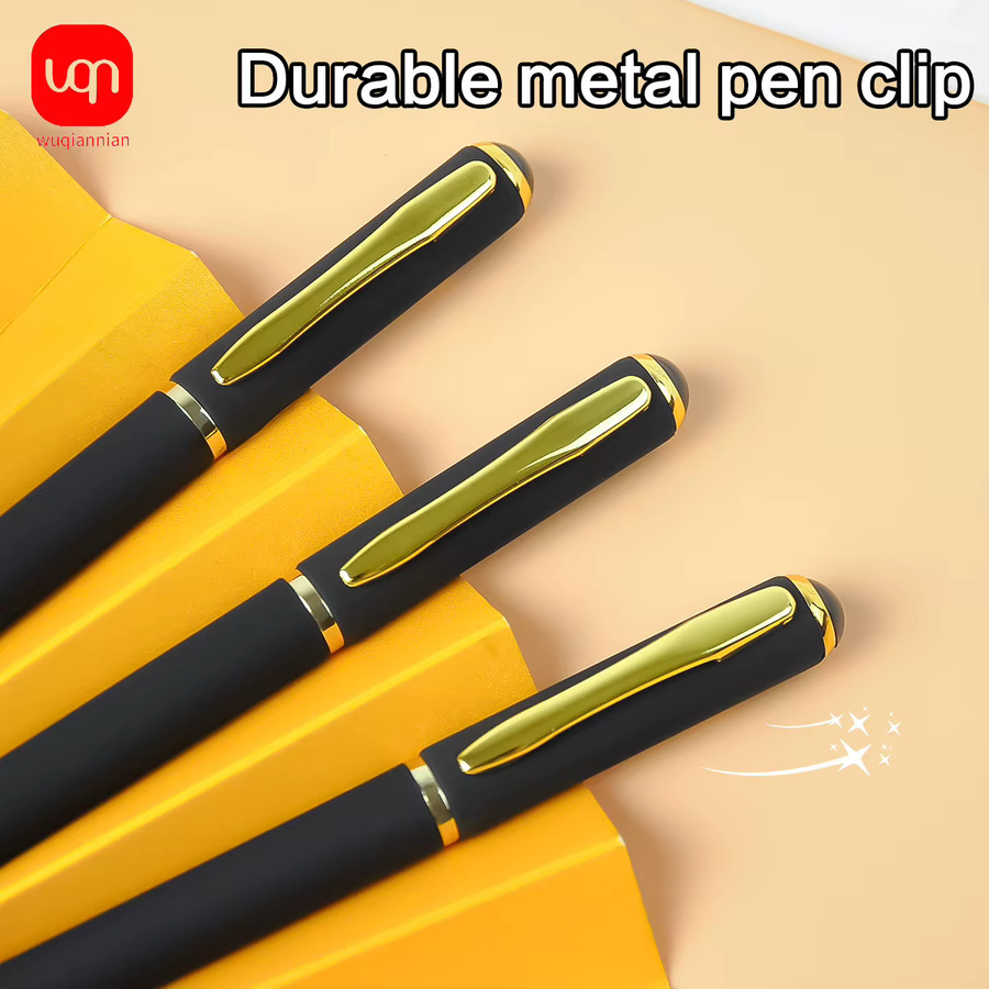 WQN Gelstift mit schwarzer Tinte und 0,5 mm Spitze für flüssiges Schreiben - Bild 5