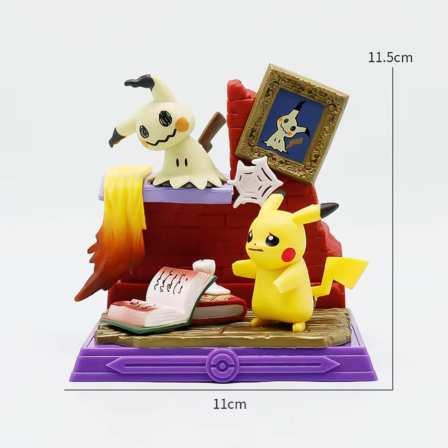 Bandai Pokémon Pikachu, Blind Box Figur, 1-6 Stück-Set - Bild 2