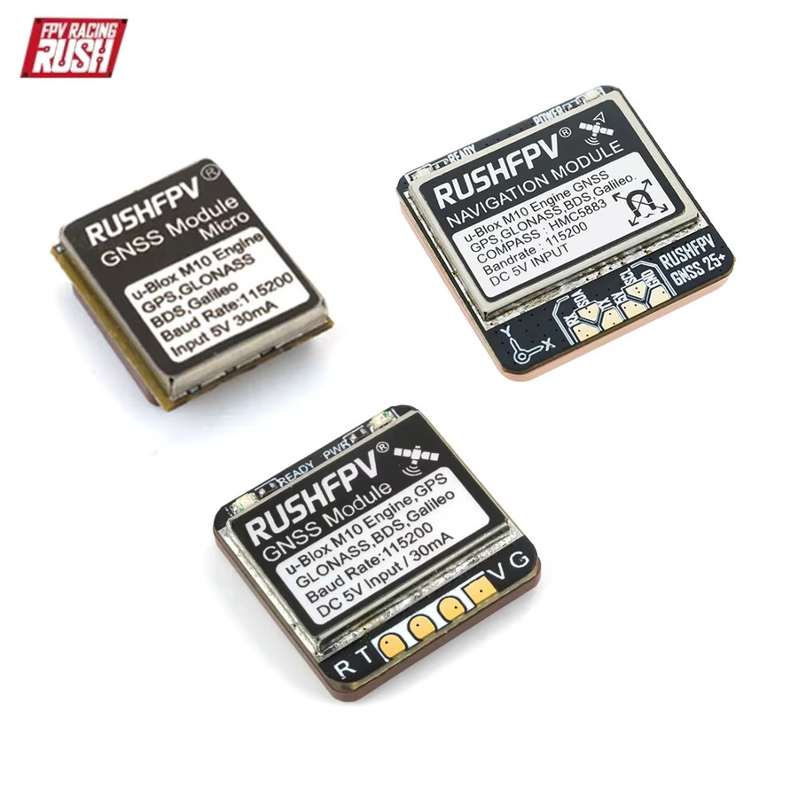Rushfpv GNSS GPS Modul Ublox M10 in Schwarz - Bild 2