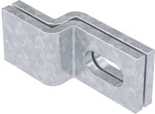OBO Bettermann Wandhalter aus Metall in Silber - Bild 1