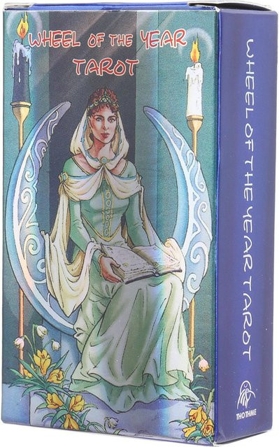 Neoglint Tarotkarten Deck Schicksal Wahrsagerei Hologrammpapier Englisch - Bild 1