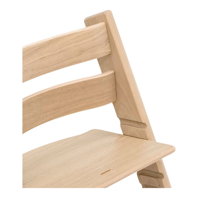 Stokke Tripp Trapp Treppenhochstuhl aus Eichenholz in Braun, B/T/H: 46 x 49 x 79 cm - Bild 2