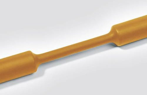 HellermannTyton Schrumpfschlauch ohne Kleber Orange 12,70 mm x 6,40 mm Schrumpfrate 2:1 - Bild 1