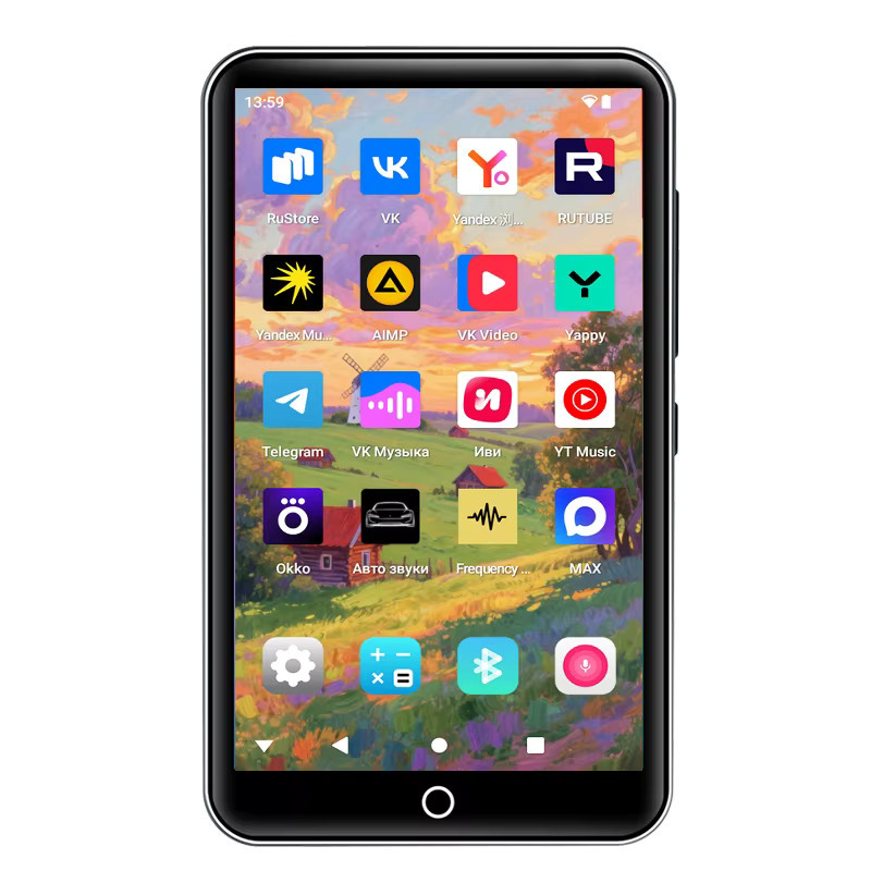 Namue MP3/MP4-Player mit Android 13, 4GB RAM, 32GB Speicher, WiFi, Bluetooth und 1080p Display in Schwarz - Bild 4