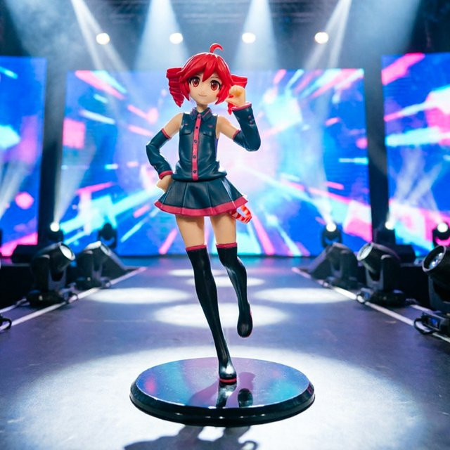 Vocaloid Trio-Try-iT Hatsune Miku Utau Kasane Actionfigur, Kunststoff, Bunt / Mehrfarbig - Bild 1