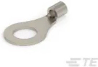 TE Connectivity Ringkabelschuh 322733, silber, Querschnitt max. 2mm², Loch-Ø 6,73mm, unisoliert - Bild 1