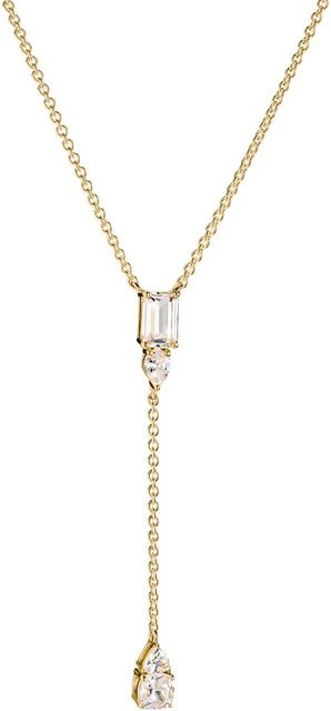 Thomas Sabo Kette Y-Form, 925 Silber, vergoldet, Zirkonia, Damen - Bild 1