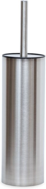 Grana Home WC-Garnitur mit Toilettenbürste aus Edelstahl in Silber, Durchmesser: 9 cm, Höhe: 26 cm - Bild 1