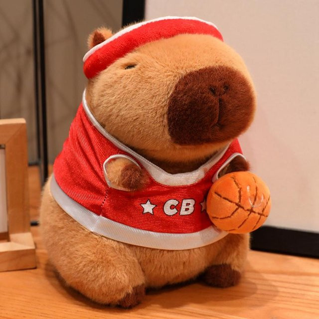 Linyi toy Wasserschwein Fußballtrikot, Plüschtier, ab 14 Jahren - Bild 1