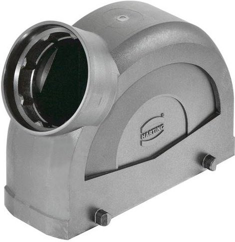 HARTING Tüllengehäuse in Grau 19 43 124 0527 - Bild 1