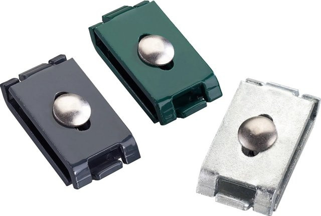 Tetzner und Jentzsch Mattenverbinder für Maschenzäune aus verzinktem Stahl in Silber - Bild 1