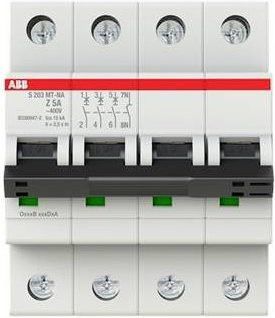 ABB S203MT-Z5NA Sicherungsautomat 5A 440V 2CDS273446R0358 MCB in Weiß - Bild 1