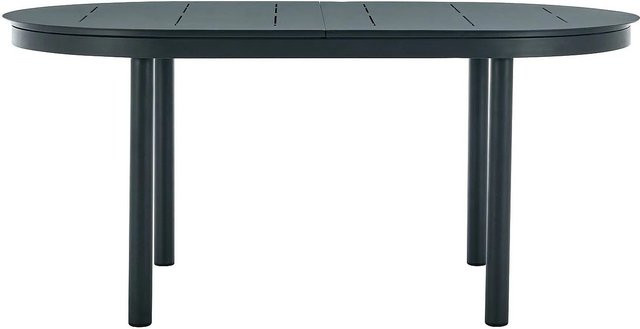 Vente-unique Gartentisch Lottys aus Aluminium, erweiterbar, Anthrazitgrau, B: 220 cm, T: 170 cm - Bild 1