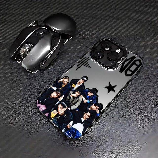 Stray Kids Kpop Handyhülle für iPhone 11 bis 17 Pro Max, matte Anti-Fall Schutzhülle, Multicolor - Bild 1