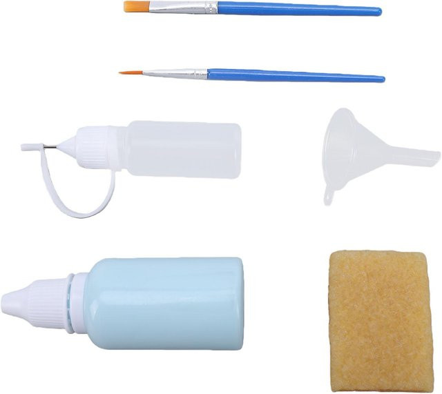 CosyHome Abdeckflüssigkeit für Aquarellmalerei mit Quetschwerkzeug, Pinsel und Radiergummi, Mehrfarbig - Bild 1
