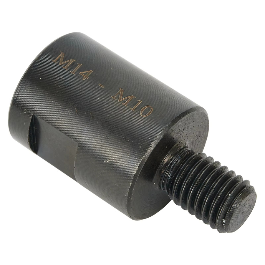 Vibratite Winkelschleifer Adapter Konverter Set in Schwarz mit M10, M14 und 1/4-11 Gewinde sowie Pleuelmuttern und Zubehör - Bild 3