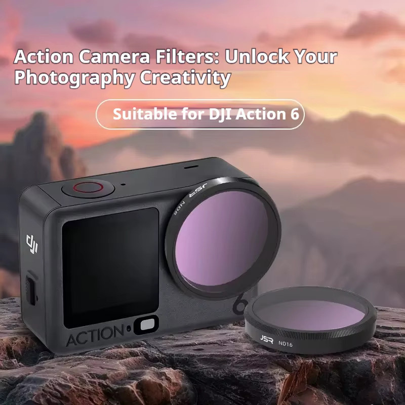 JSR UV/CPL/ND Filterset für DJI Osmo Action 6 aus HD-optischem Glas - Bild 3