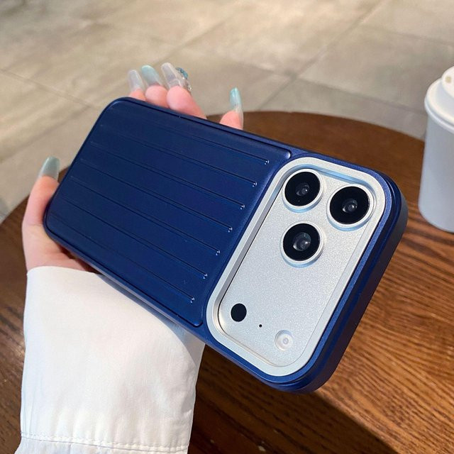 Apple iPhone 17 Pro Max Stoßfestes Schlankes Case in Blau - Bild 1