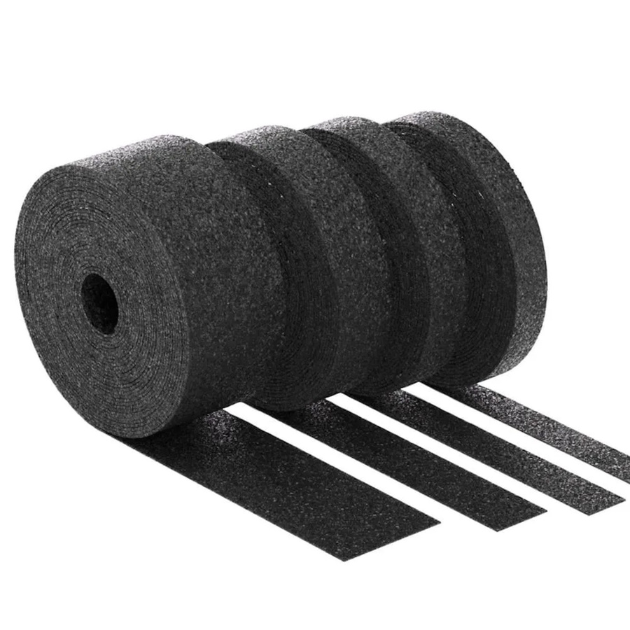 Bauheld Terrassenpads Rolle Schwarz aus Kunststoff, B: 50 mm, H: 3 mm, L: 2 m - Bild 2