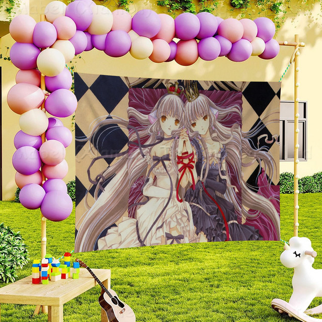 Anime Chobits Banner zur Campingdekoration als hängende Outdoor-Flagge - Bild 1