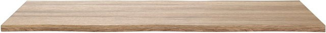 Mömax Tischplatte Noah aus Akazienholz in Braun mit Live Edge, B/T: 160 x 90 cm - Bild 1
