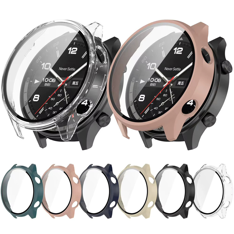 OnePlus Schutzhülle für OnePlus Watch 2R, harter Rahmen, Glas, blau, multicolour - Bild 5