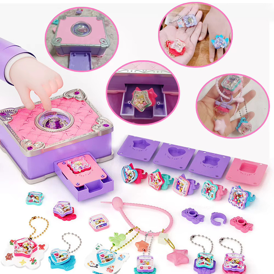 Chriyungel DIY-Schmuckherstellungsset, Bastel-Box-Set, Bunt / Mehrfarbig - Bild 3