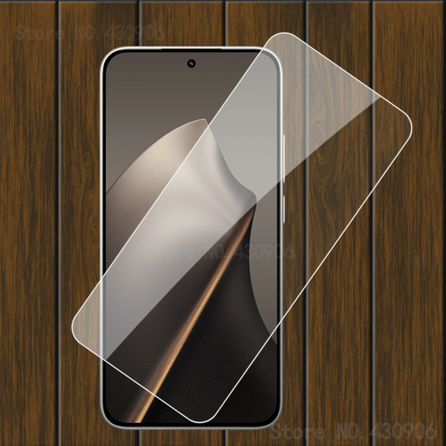 Xiaomi 15t Pro und 15t Panzerglas Displayschutz Transparent 2,5D 9H Härte - Bild 1