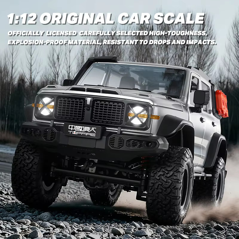 MN MN300 RC-Auto, ferngesteuertes Kletter-Offroad-Auto, 1:12, mit Beleuchtung - Bild 2