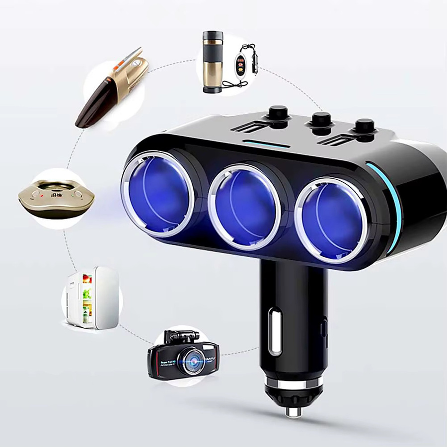 DOACT USB Schnellladegerät für das Auto mit USB 3.0 in Schwarz - Bild 5
