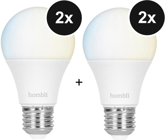 Hombli Smart Bulb E27 White 2er-Set Classic Standard - Bild 1
