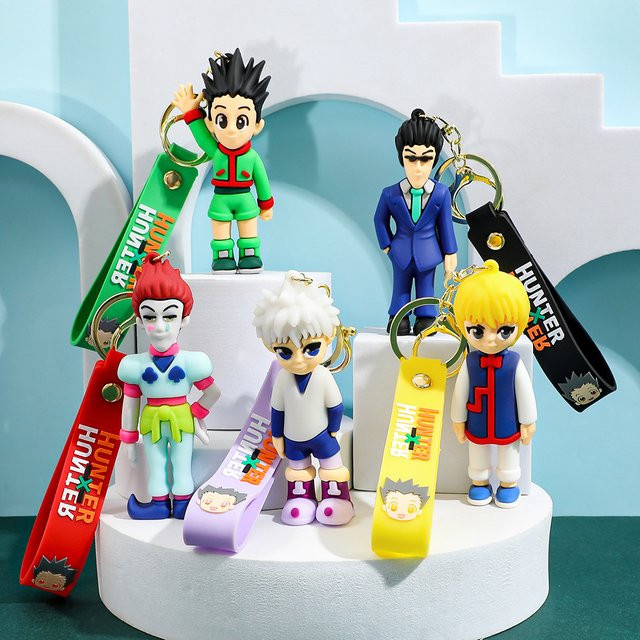 Bandai Schlüsselanhänger Hunter x Hunter, 3D-Figur, Silikon - Bild 1