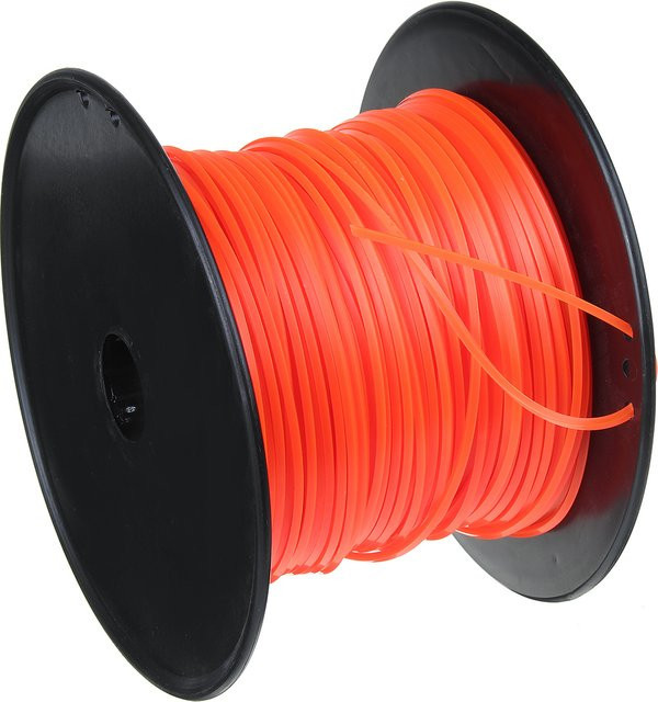 DAZZLEEX Trimmerdraht Orange Rund für Stihl Rasentrimmer und Bürstenmäher - Bild 1