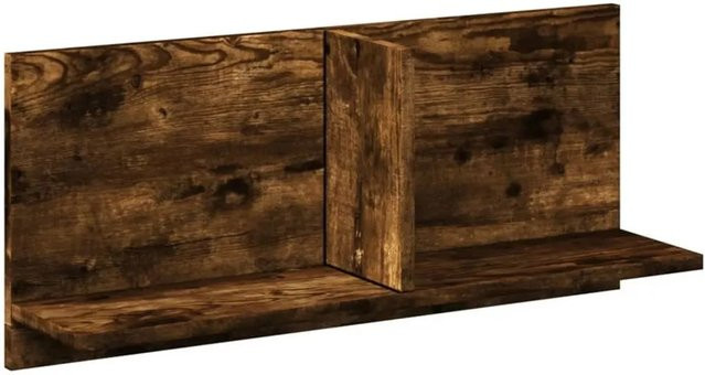 vidaXL Wandschrank aus Holzwerkstoff in Räuchereiche, Braun, B: 70 cm, T: 16,5 cm, H: 30 cm - Bild 1