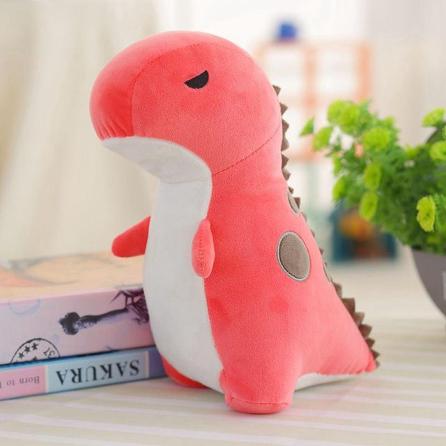 Kidsly Dinosaurier Plüsch, Stofftier, Rot, ab 14 Jahren - Bild 1