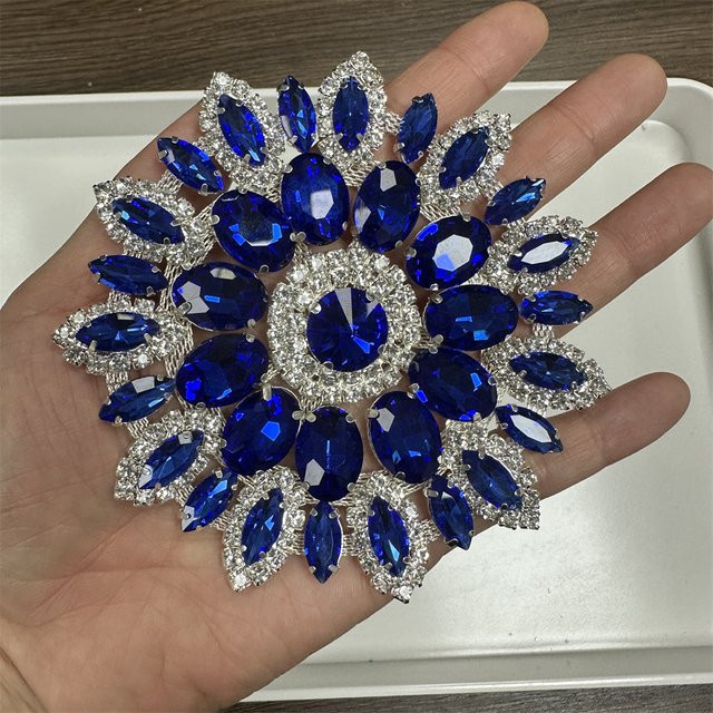 Schmuckapplikation Strass, Runde Kristall, ywleiao - Bild 1