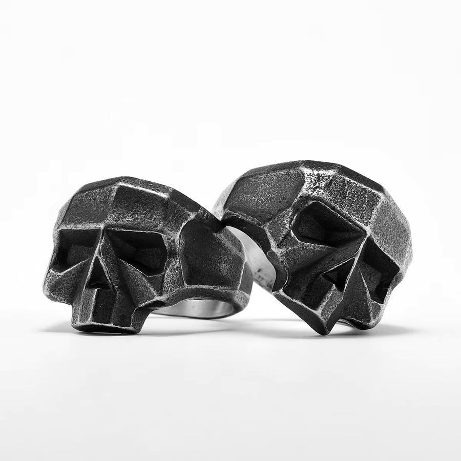 METAL HUNTER Ring, Edelstahl, Schädel, Unisex - Bild 4