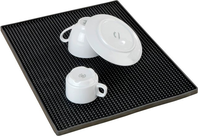 Wenko Abtropfmatte Schwarz B: 40 cm, T: 30 cm - Bild 1