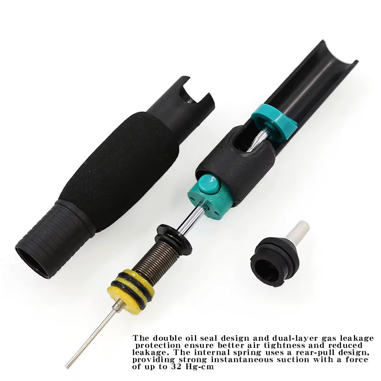 Color Arrow CJ-366D Manuelle Saugzinnpistole mit Doppelring und rutschfestem Griff - Bild 5