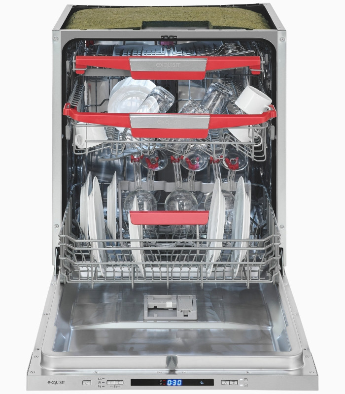 EGSP9614-E-030A Geschirrspüler in Silver, vollintegriert mit Aquastop und automatischer Türöffnung - Bild 3