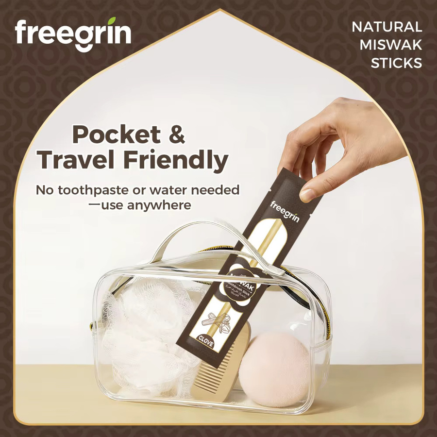 FREEGRIN Miswak-Zahnbürstenstäbchen, Kokosnuss-Aromatisiert - Bild 3