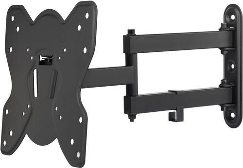 SpeaKa Professional TV-Wandhalterung in Schwarz für 58,4 cm bis 106,7 cm Fernseher, neigbar, schwenkbar, ausziehbar und rotierbar - Bild 1